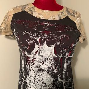 Balenciaga Tee: Vintage Devore (Burnout Fabric): Like New